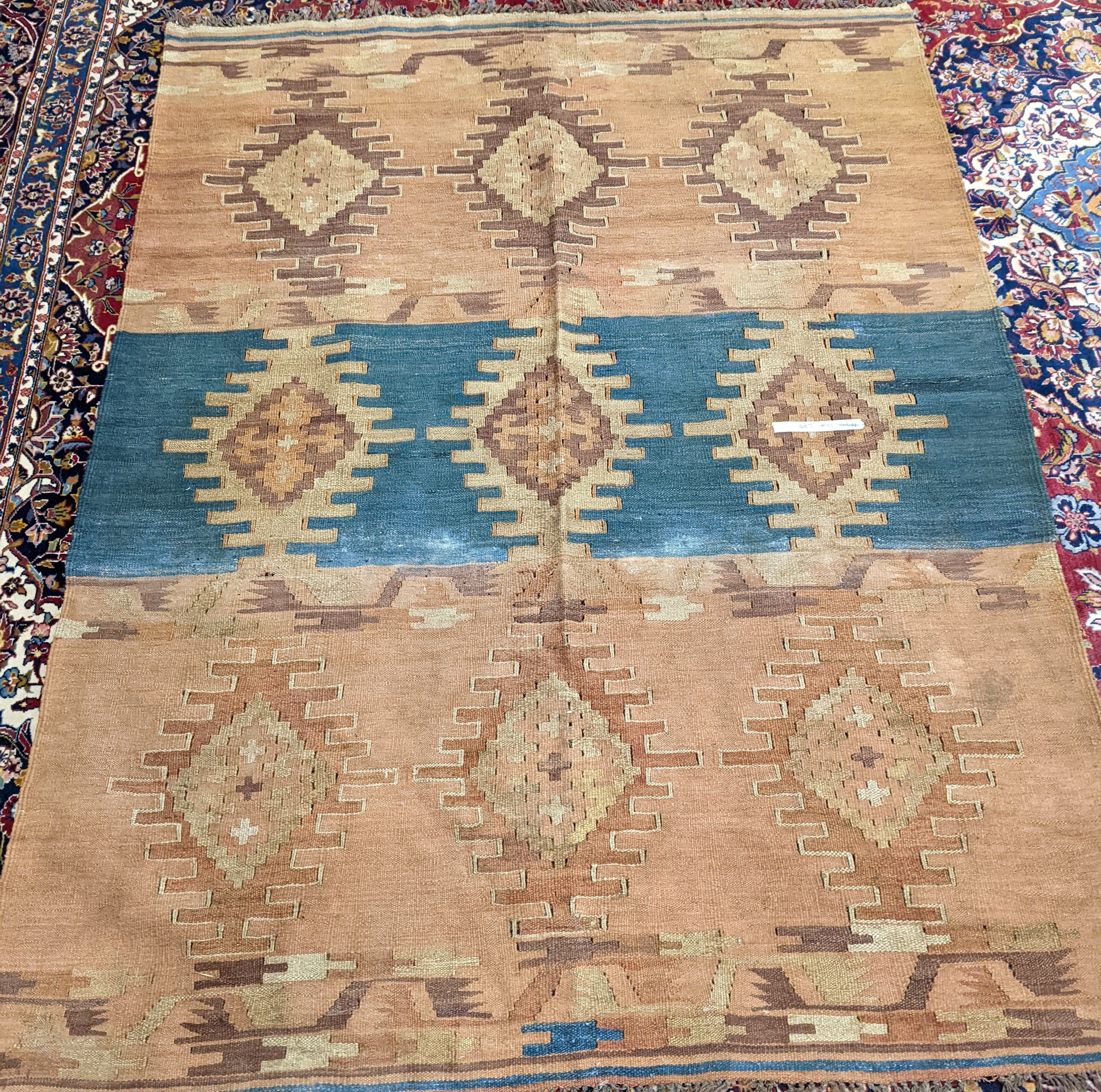 An Afghan Kelim flatweave carpet, 192 x 150cm